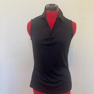 Izod Ladies Golf Shirt - Black